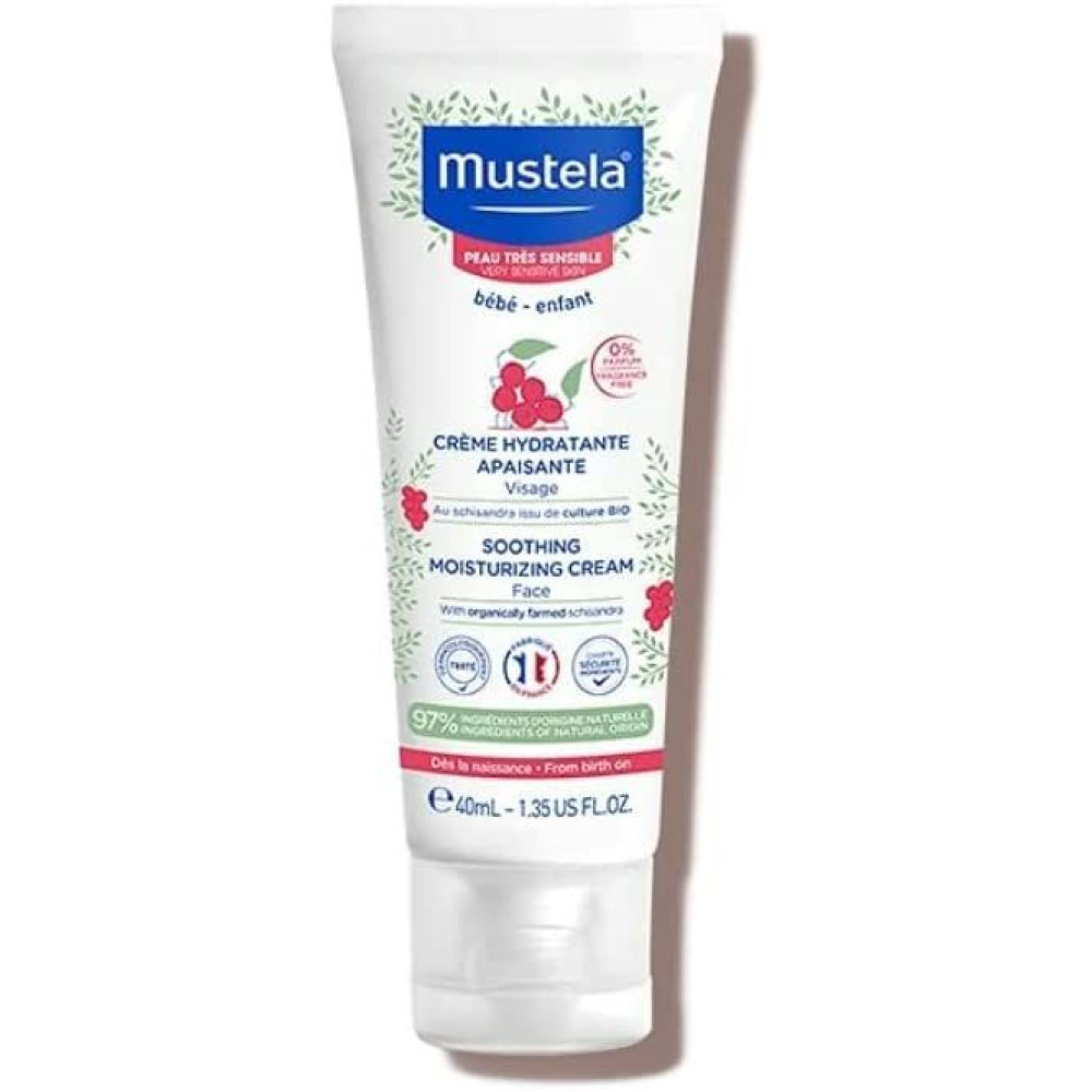 Mustela Крем за лице за чувствителна кожа 40 мл - Кремове за лице и тяло