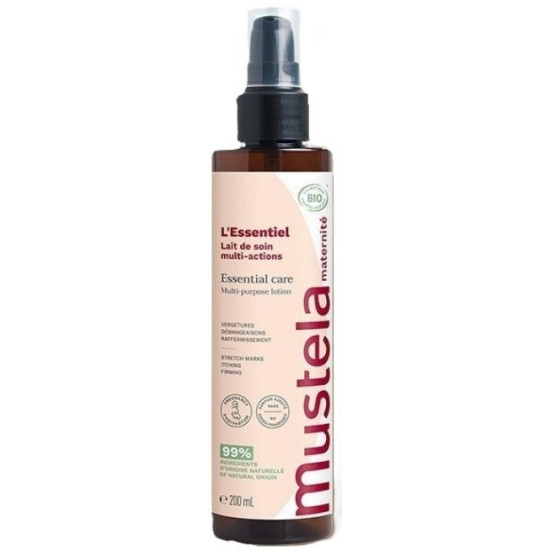 MUSTELA MATERNITE Essential Care Multi-Purpose Lotion мултифункционален лосион за тяло при бременност и след раждане 200 мл