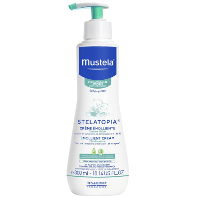 MUSTELA STELATOPYA+ Lipid-Replenishing Cream Anti-Itching липидовъзстановяващ крем за суха атопична кожа за бебета и деца 300 мл
