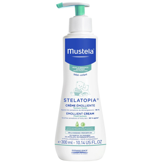 MUSTELA STELATOPYA+ Lipid-Replenishing Cream Anti-Itching липидовъзстановяващ крем за суха атопична кожа за бебета и деца 300 мл