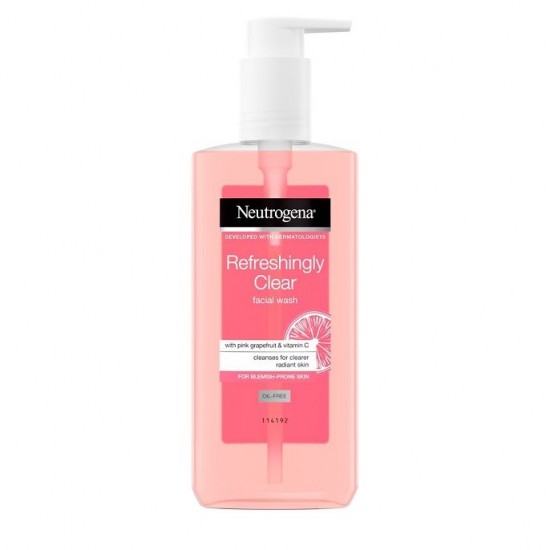 NEUTROGENA REFRESHINGLY CLEAR Facial Wash измиващ гел за лице за кожа склонна към несъвършенства 200 мл