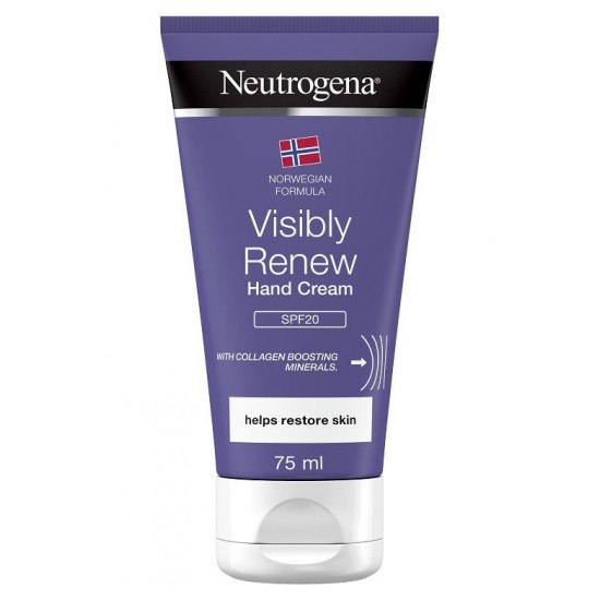 NEUTROGENA NORWEGIAN FORMULA Visibly Renew Anti-Aging Hand Cream SPF20 противостареещ крем за ръце 75 мл