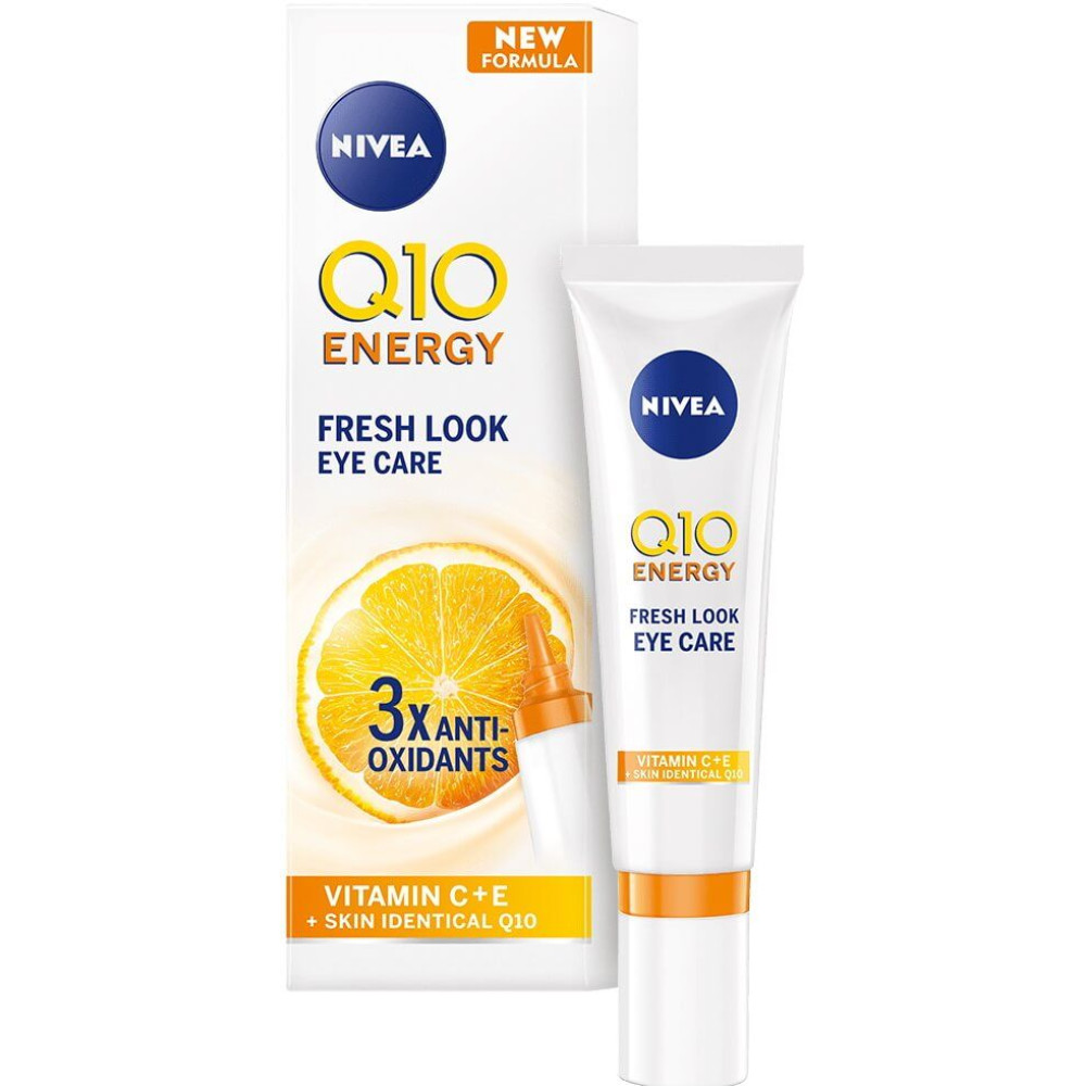НИВЕА Q10 ENERGY околоочен крем 15 мл - Грижа за лицето НИВЕА Q10 ENERGY околоочен крем 15 мл - Грижа за лицето