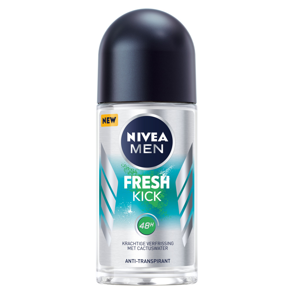 НИВЕА MEN DEO FRESH KICK рол-он против изпотяване за мъже 50 мл - Грижа за тялото