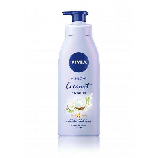 НИВЕА SENSES COCONUT & MONOI OIL лосион за тяло с аромат на кокос и моной 400 мл