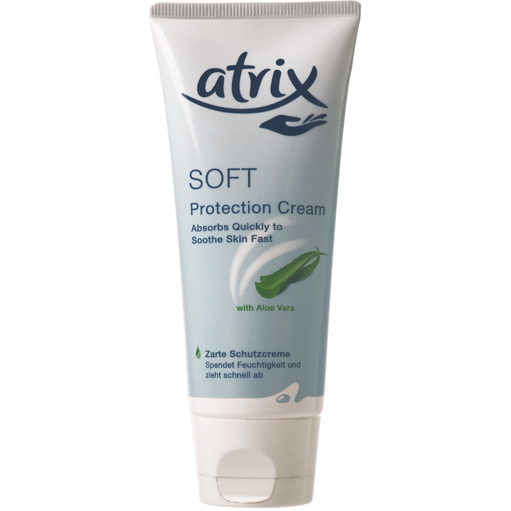 Atrix Intensive protection cream for hands with aloe 100 ml / Атрикс Защитаващ крем за ръце с алое 100 мл - Крем за Ръце