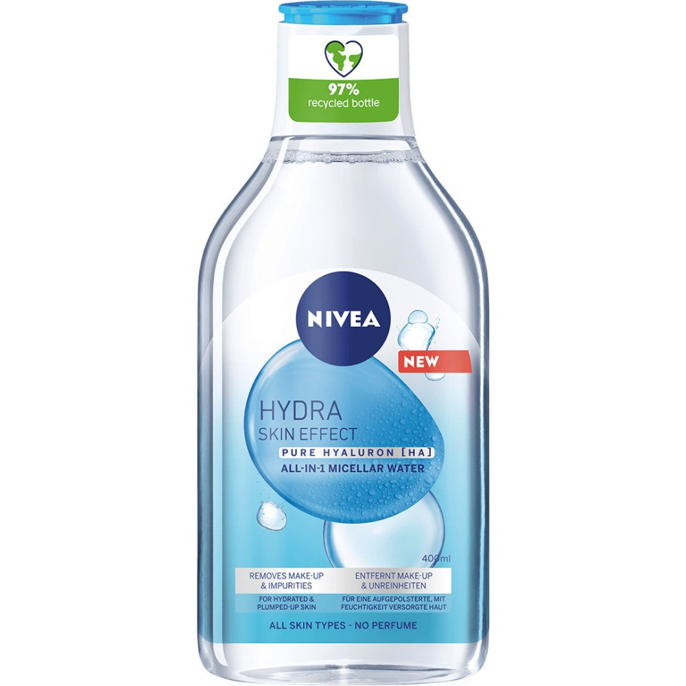 НИВЕА HYDRA SKIN EFFECT мицеларна вода 400 мл - Грижа за лицето и тялото