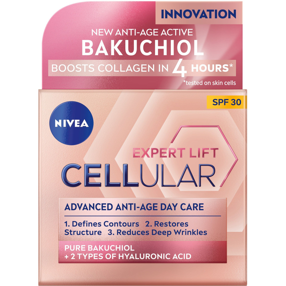 НИВЕА HYALURON CELLULAR FILLER ELASTICITY дневен крем за лице 50 мл - Грижа за лицето