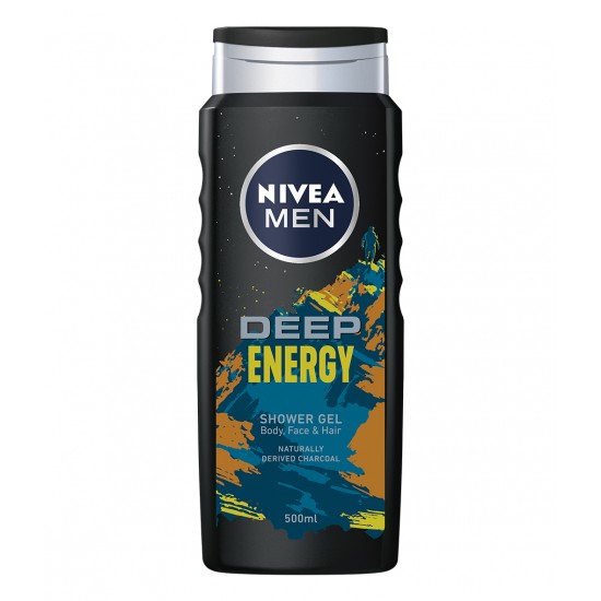 НИВЕА MEN DEEP ENERGY душ гел за мъже 500 мл