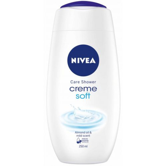 НИВЕА CREME SOFT душ гел обогатен с бадемово масло 250 мл
