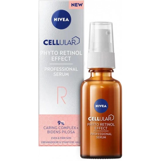 НИВЕА CELLULAR PHYTO RETINOL EFFECT серум за лице против бръчки 30 мл