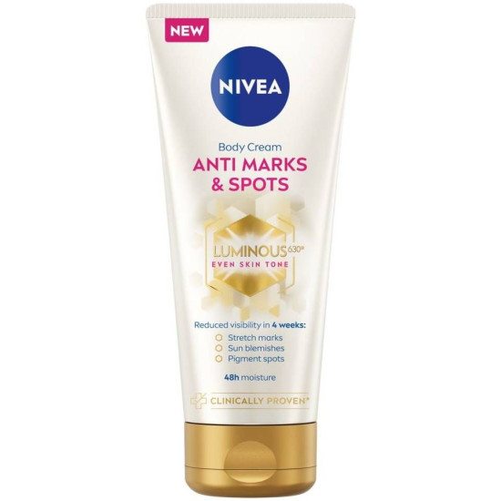 NIVEA LUMINOUS ANTI STRECH MARKS & SPOTS лосион за тяло против стрии и пигментни петна 200 мл