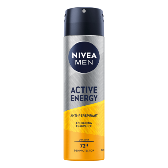 NIVEA MEN DEO ACTIVE ENERGY 72H део спрей против изпотяване за мъже 150 мл