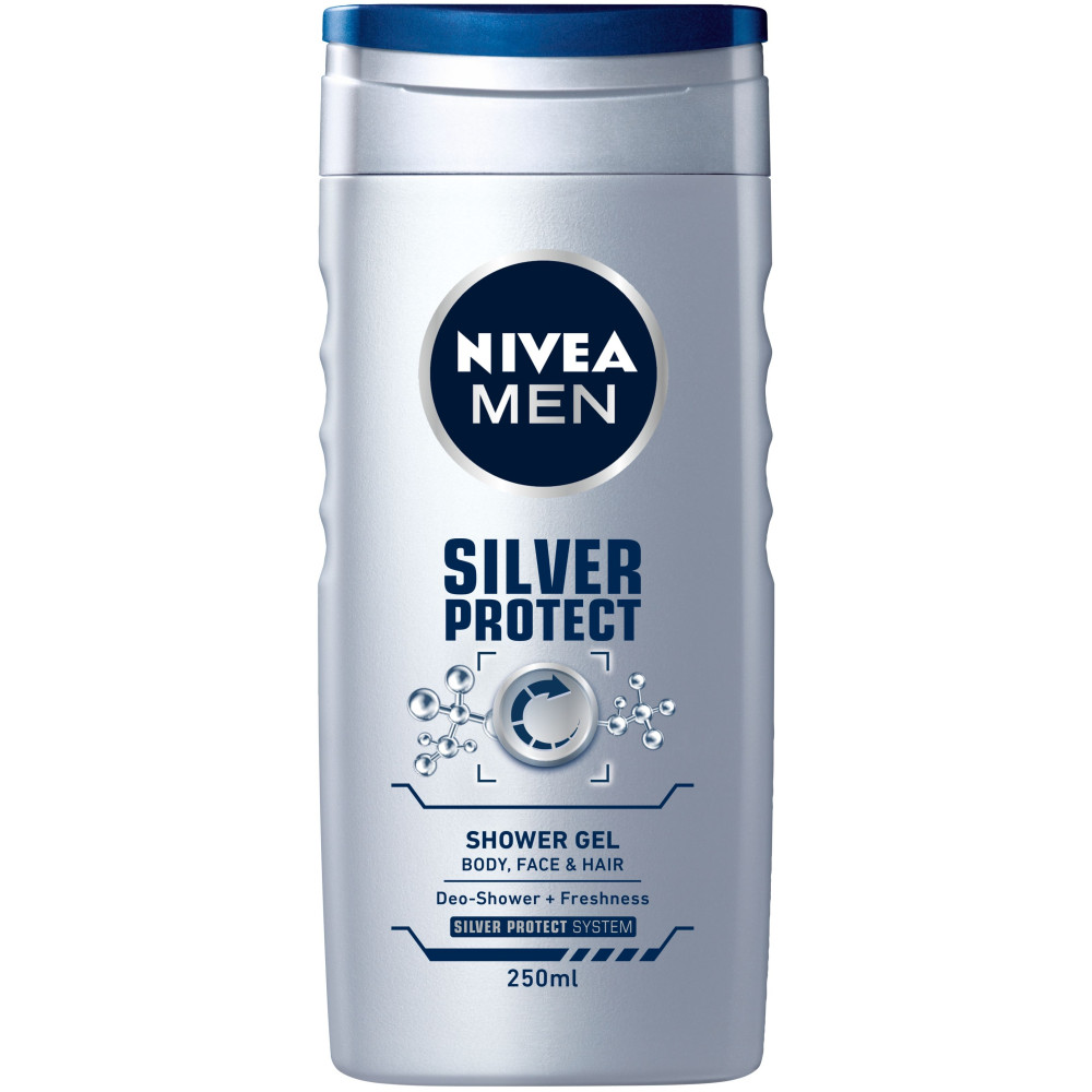 НИВЕА MEN SILVER PROTECT душ-гел за мъже 250 мл - Грижа за лицето и тялото НИВЕА MEN SILVER PROTECT душ-гел за мъже 250 мл - Грижа за лицето и тялото