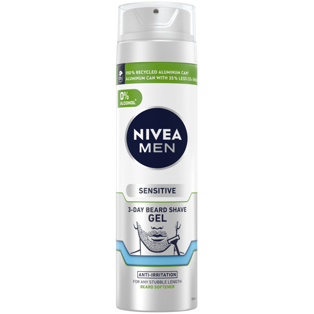 Nivea Men Sensitive Гел за бръснене 200мл - Козметика за Тяло