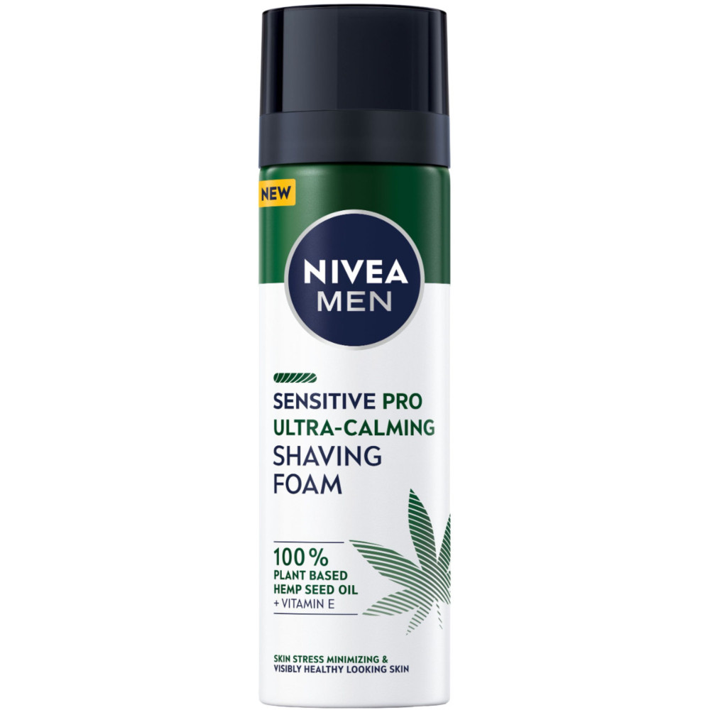 НИВЕА MEN SENSITIVE PRO ULTRA-CALMING пяна за бръснене 200 мл - Грижа за лицето НИВЕА MEN SENSITIVE PRO ULTRA-CALMING пяна за бръснене 200 мл - Грижа за лицето