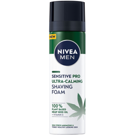 НИВЕА MEN SENSITIVE PRO ULTRA-CALMING пяна за бръснене за мъже 200 мл