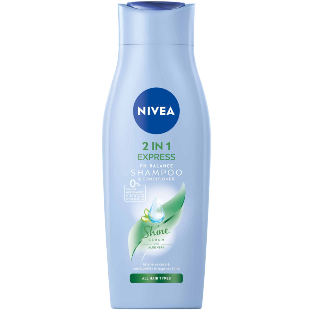 NIVEA EXPRESS 2в1 шампоан-балсам с алое вера 400 мл