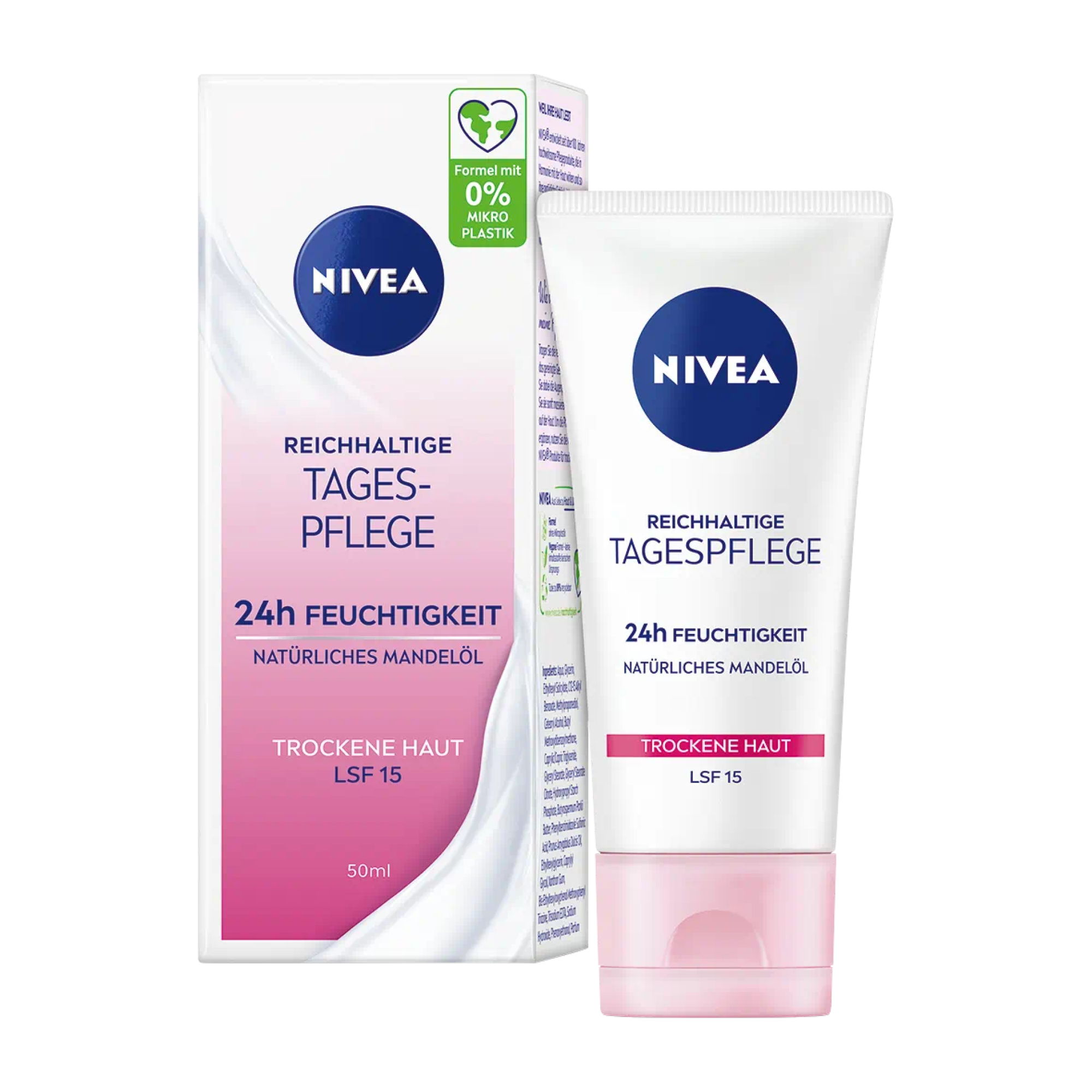 НИВЕА REICHHALTIGE TAGESPFLEGE 24H SPF15 хидратиращ и подхранващ дневен ...