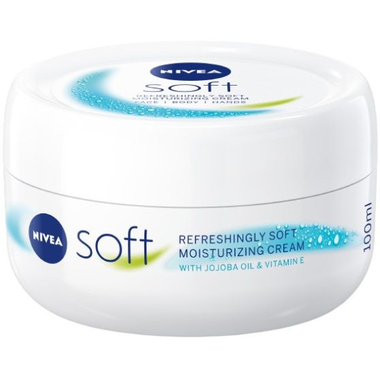 NIVEA SOFT универсален крем за лице ръце и тяло 100 мл