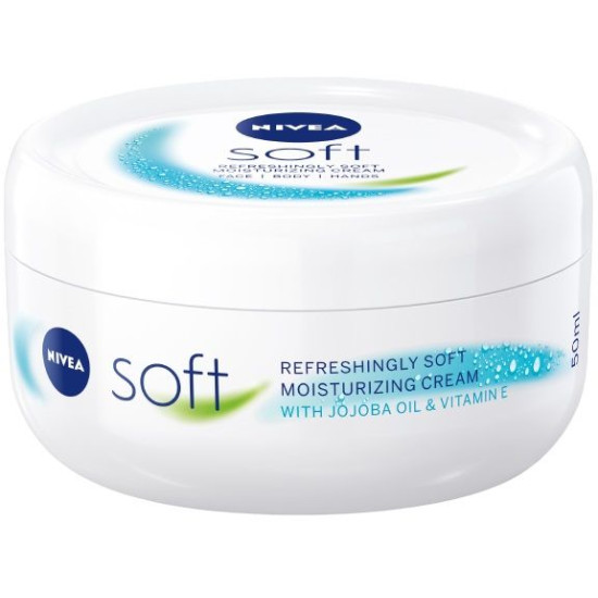 NIVEA SOFT универсален крем за лице ръце и тяло 50 мл