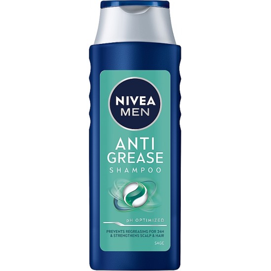 NIVEA MEN ANTI GREASE шампоан за мъже против омазняване 400 мл