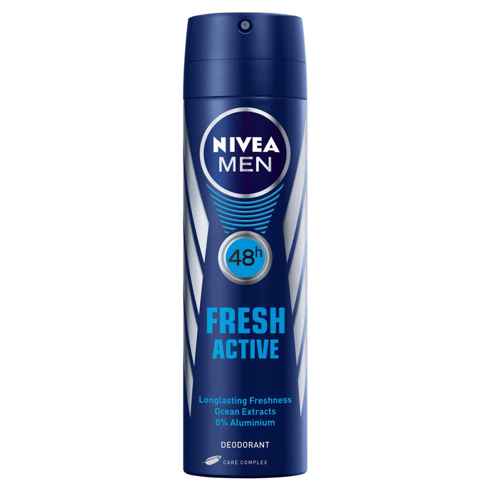 НИВЕА MEN део-спрей FRESH ACTIVE 48Ч 150 мл - Грижа за тялото