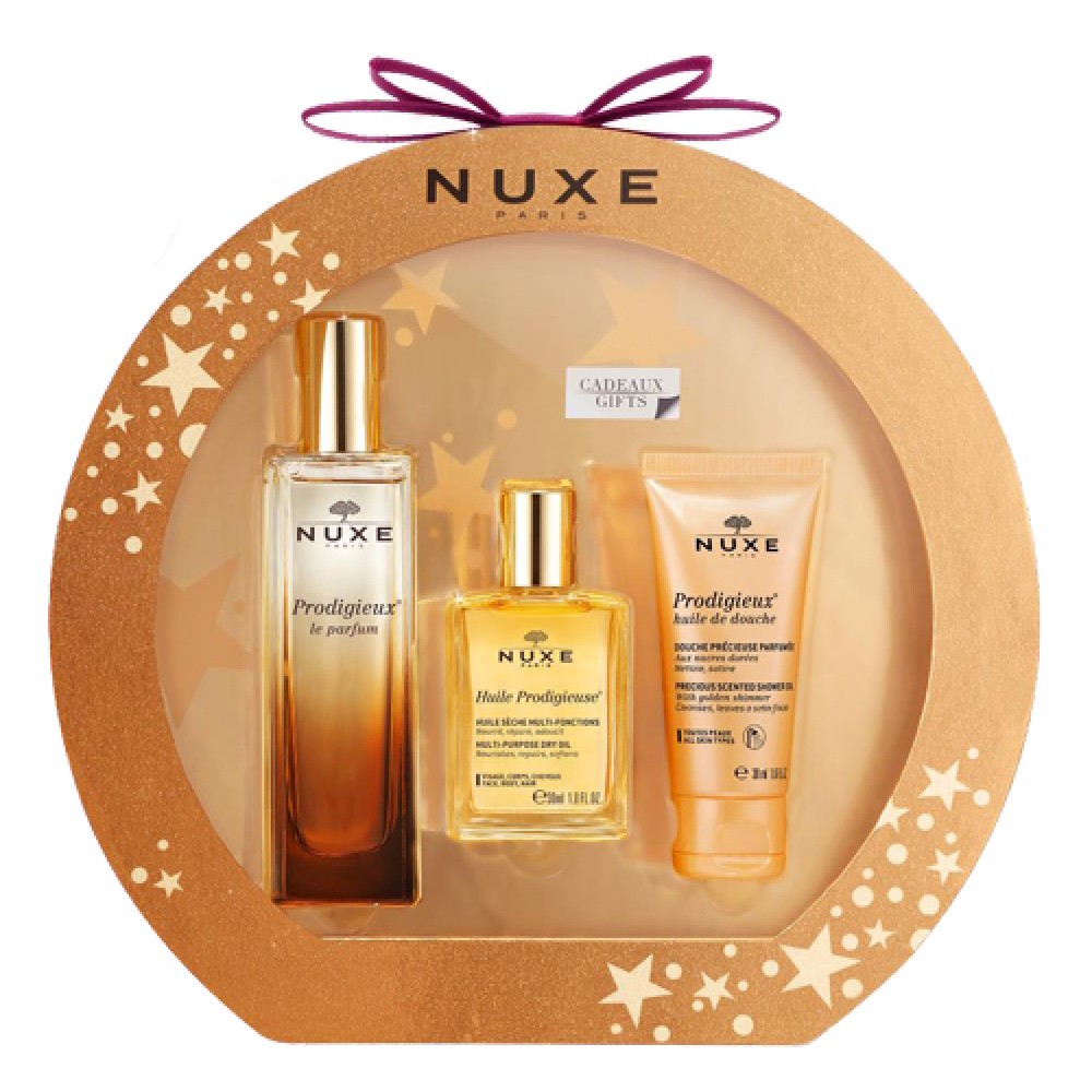 НУКС комплект PRODIGIEUX PARFUM - Грижа за лицето и тялото