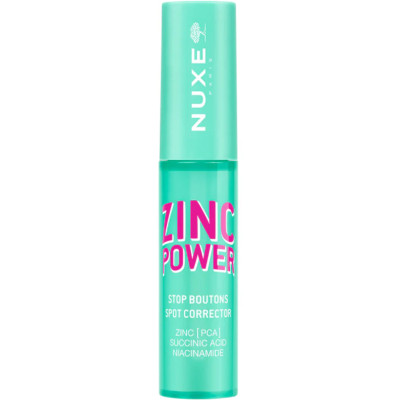 NUXE ZINC POWER Spot Corrector локален коректор на несъвършенствата за лице за мазна и акнеична кожа 10 мл