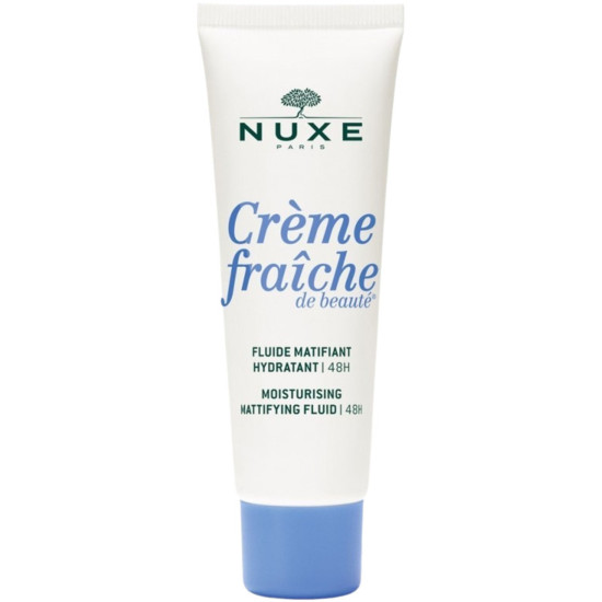 NUXE CREME FRAICHE 48H Moisturising Mattifying Fluid хидратиращ матиращ флуид за лице за комбинирана към мазна кожа 50 мл