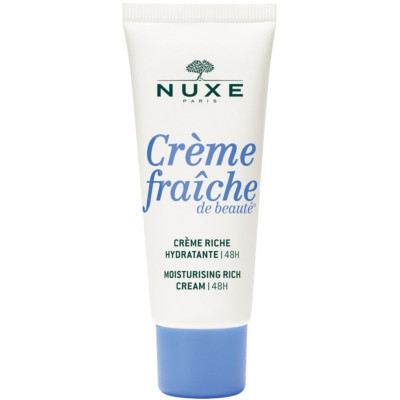 НУКС CREME FRAICHE DE BEAUTE Обогатен хидратиращ крем 48H 30 мл