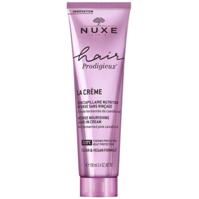 NUXE HAIR PRODIGIEUX подхранващ термозащитен крем за коса без отмиване 100 мл