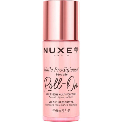 NUXE HUILE PRODIGIEUSE FLORALE ROLL-ON рол-он мултифункционално флорално сухо масло за лице коса и тяло 60 мл
