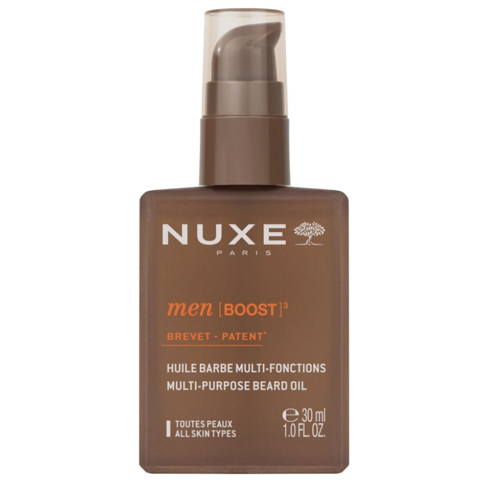 NUXE MEN BOOST мултифункционално олио за брада за мъже 30 мл - Грижа за лицето