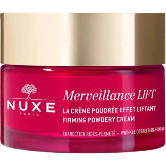 NUXE MERVEILLANCE LIFT Firming Powdery Cream уплътняващ крем за корекция на бръчки за нормална и комбинирана кожа 50 мл