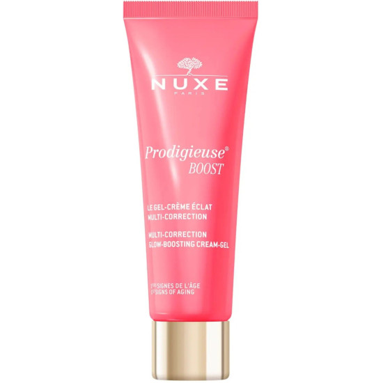 NUXE PRODIGIEUSE BOOST Мулти-коригиращ озаряващ гел-крем за лице за нормална и комбинирана кожа 40 мл