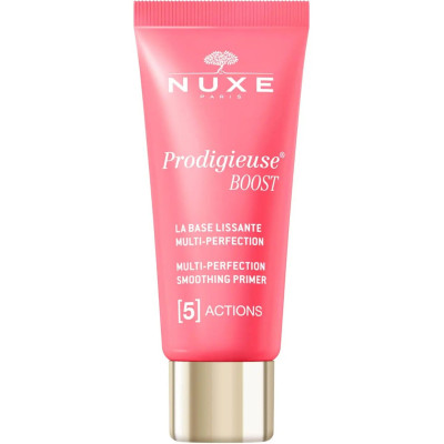 НУКС PRODIGIEUSE BOOST MULTI PERFECTION SMOOTHING PRIMER Мулти-коригираща основа за лице 5в1 30 мл