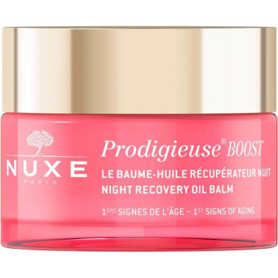 NUXE PRODIGIEUSE BOOST Night Recovery Oil Balm нощен възстановяващ крем-балсам за лице за всеки тип кожа 50 мл