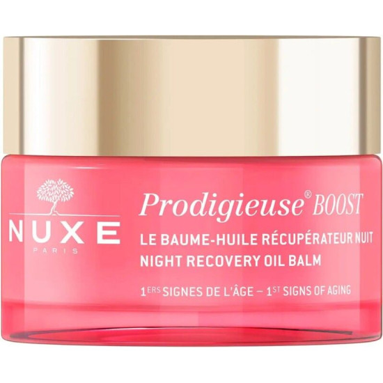 NUXE PRODIGIEUSE BOOST Night Recovery Oil Balm нощен възстановяващ крем-балсам за лице за всеки тип кожа 50 мл