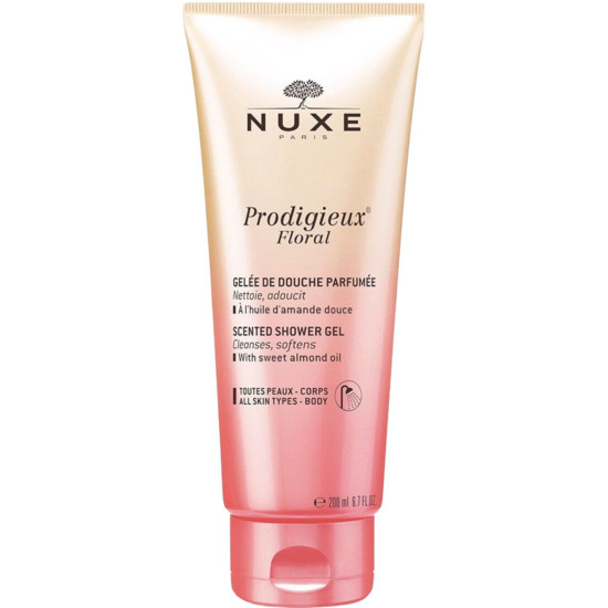 NUXE PRODIGIEUX Floral душ гел за тяло с флорален аромат за всеки тип кожа 200 мл