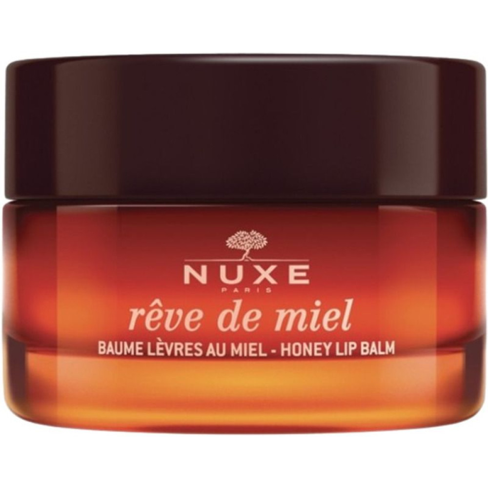 NUXE REVE DE MIEL Honey Lip Balm подхранващ балсам за сухи и напукани устни 15 мл