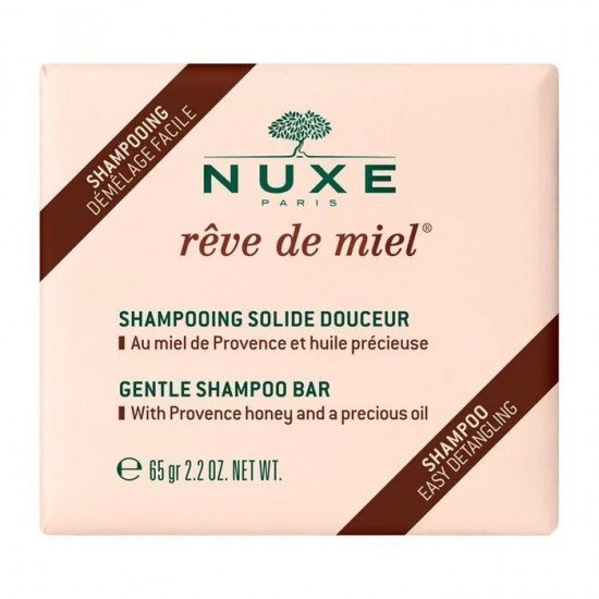 НУКС REVE DE MIEL твърд шампоан 65 гр