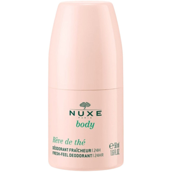 NUXE BODY REVE DE THE део рол-он против изпотяване с 24-часова защита за всеки тип кожа за жени 50 мл