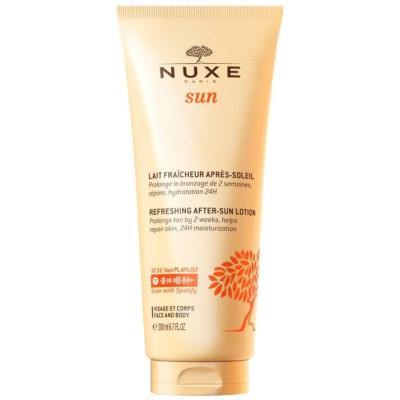 NUXE SUN Refreshing After-Sun Lotion лосион след слънце за лице и тяло 200 мл