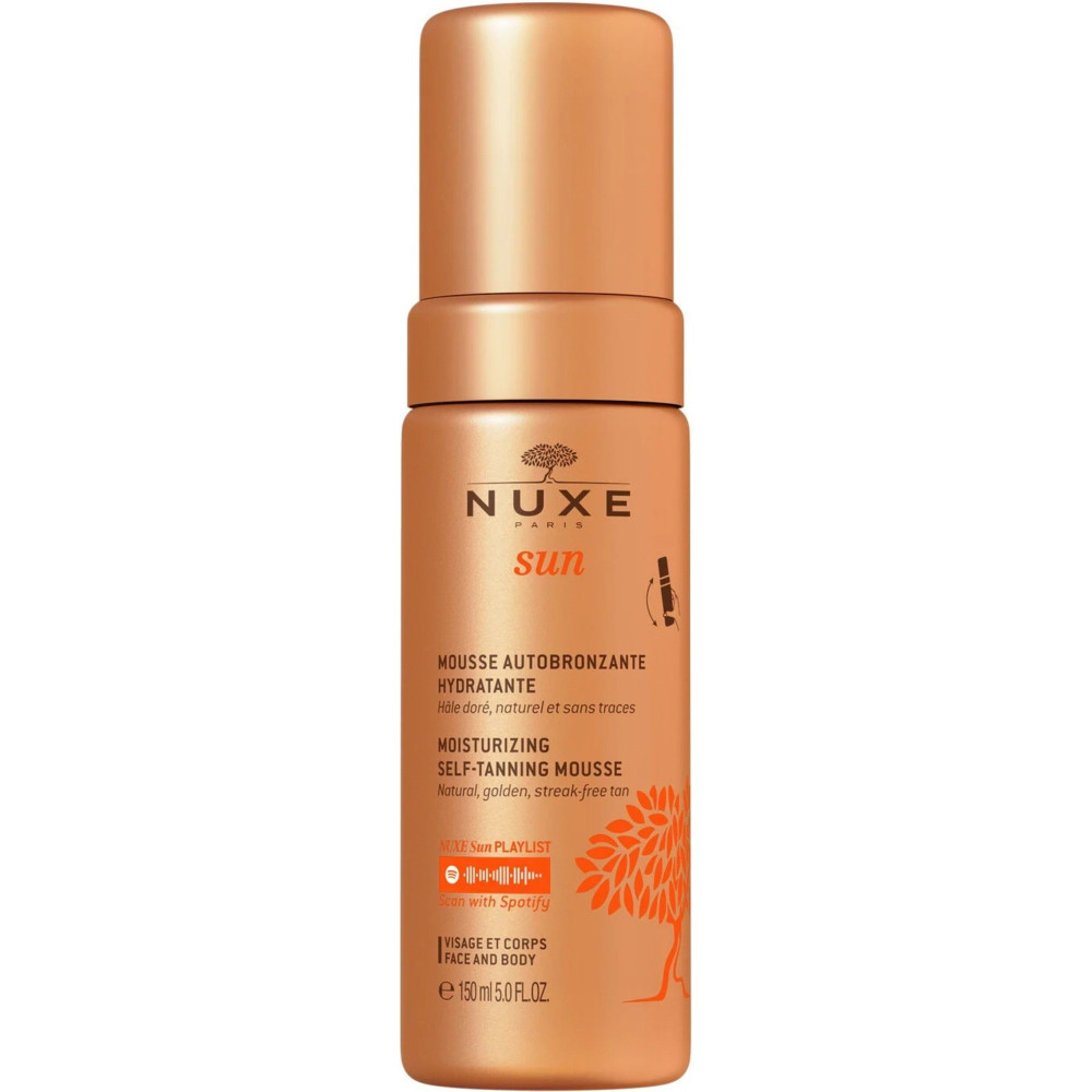 NUXE SUN АВТОБРОНЗАНТ ПЯНА ЗА ТЕН за лице и тяло 150 мл - Слънцезащита NUXE SUN АВТОБРОНЗАНТ ПЯНА ЗА ТЕН за лице и тяло 150 мл - Слънцезащита