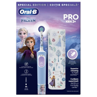 ОРАЛ B PRO KIDS 3+ FROZEN детска електрическа четка PRO-TIMER