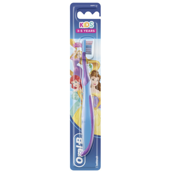 ОРАЛ В KIDS четка за зъби детска Extra soft, 3+ г