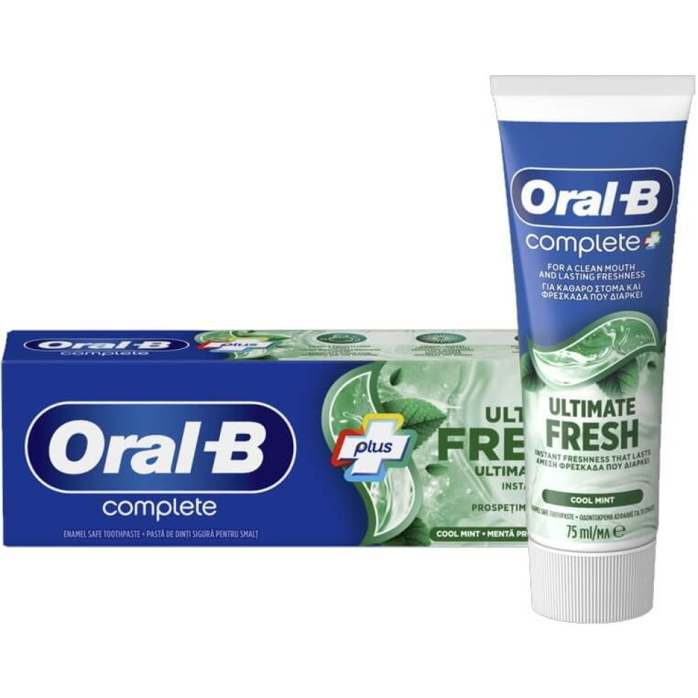 ОРАЛ В COMPLETE ULTIMATE FRESH паста за зъби 75 мл - Орална хигиена