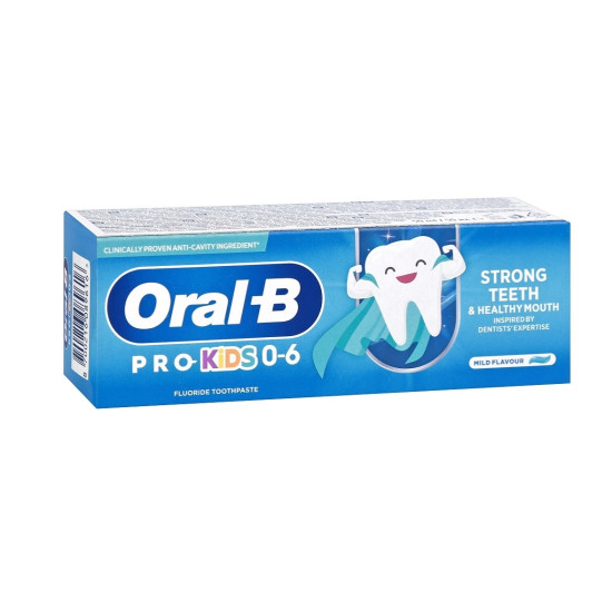 ОРАЛ B PRO KIDS детска паста за зъби 0-6 г 50 мл
