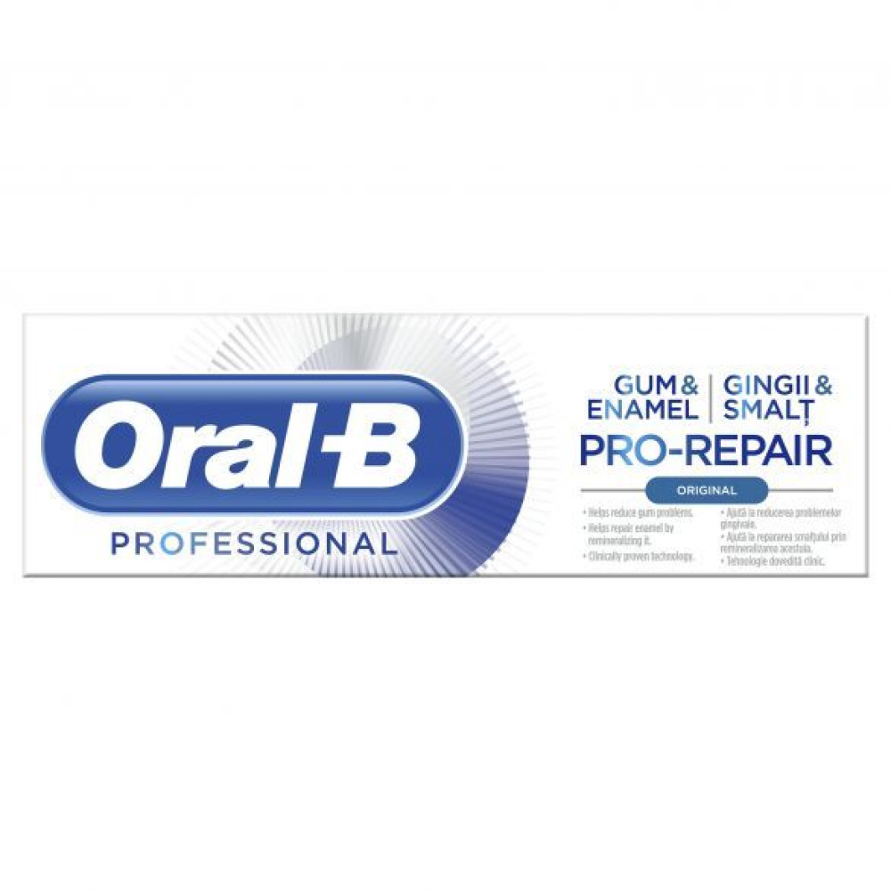 ОРАЛ В PROFESIONAL PRO-REPAIR ORIGINAL паста за зъби и венци 75 мл - Орална хигиена